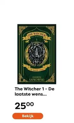 The Read Shop The Witcher 1 - De laatste wens (Limited Edition) aanbieding