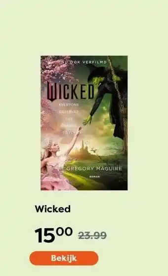 The Read Shop Wicked aanbieding
