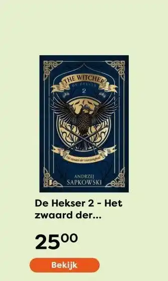 The Read Shop De Hekser 2 - Het zwaard der voorzienigheid aanbieding