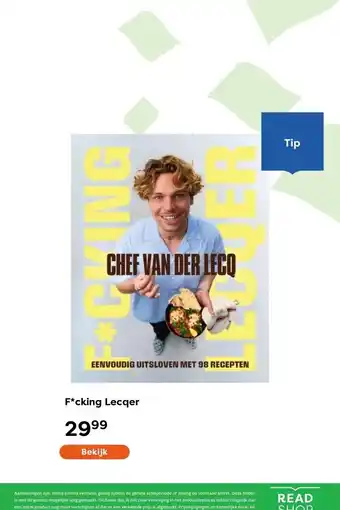 The Read Shop F*cking Lecqer aanbieding