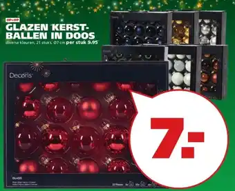 Ranzijn GLAZEN KERST- BALLEN IN DOOS aanbieding
