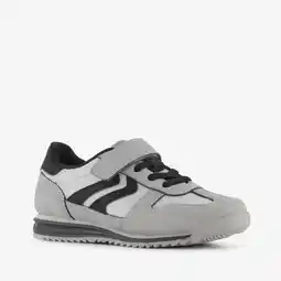 Scapino Blue Box jongens sneakers grijs zwart aanbieding