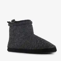 Scapino Thu!s heren sloffen zwart grijs aanbieding