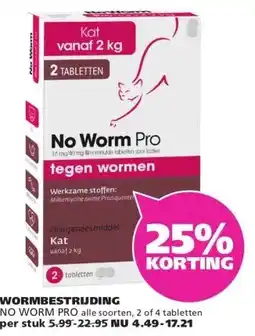 Ranzijn WORMBESTRIJDING NO WORM PRO aanbieding