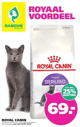 Ranzijn ROYAL CANIN aanbieding