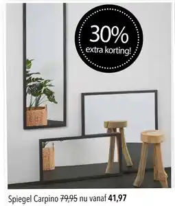Pronto wonen Spiegel Carpino aanbieding