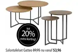 Pronto wonen Salontafelset Gatteo aanbieding