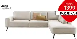Profijt Meubel Loretio Hoekbank aanbieding