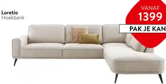 Profijt Meubel Loretio Hoekbank aanbieding