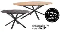 Pronto wonen Eettafel Piastra aanbieding
