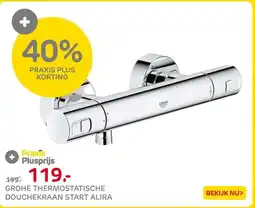 Praxis GROHE THERMOSTATISCHE aanbieding