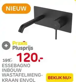 Praxis Essebagno inbouw wastafelmengkraan Envol aanbieding