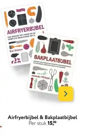 Primera Airfryerbijbel & Bakplaatbijbel aanbieding