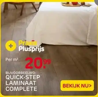 Praxis Quick-Step laminaat Complete - aanbieding