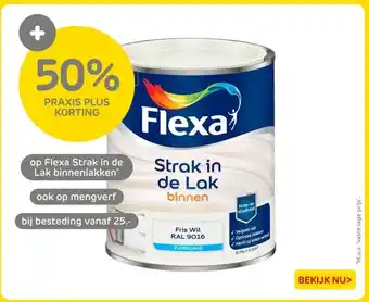 Praxis Flexa Strak in de Lak binnenlakken aanbieding
