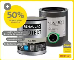 Praxis Perfection en Renaulac binnenlakken aanbieding