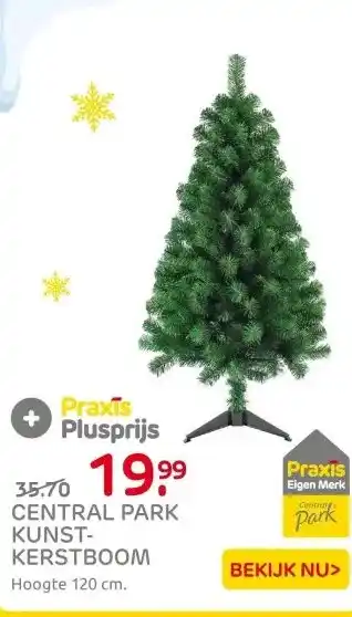 Praxis Central Park Kunstkerstboom Classic - aanbieding