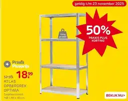 Praxis Avasco Stellingkast - Optima - aanbieding