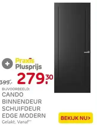 Praxis CanDo Binnendeur Schuifdeur Edge Modern aanbieding