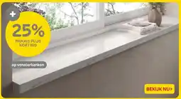 Praxis op vensterbanken aanbieding