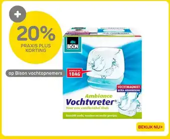 Praxis Bison vochtopnemers aanbieding