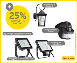 Praxis Philips buitenverlichting aanbieding