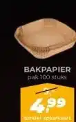 MCD Supermarkt BAKPAPIER aanbieding