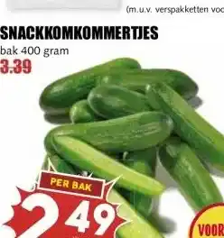 MCD Supermarkt SNACKKOMKOMMERTJES aanbieding