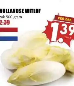MCD Supermarkt HOLLANDSE WITLOF aanbieding