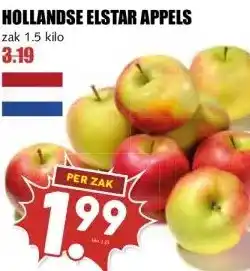 MCD Supermarkt HOLLANDSE ELSTAR APPELS aanbieding