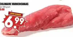 MCD Supermarkt CULINAIRE VARKENSHAAS aanbieding