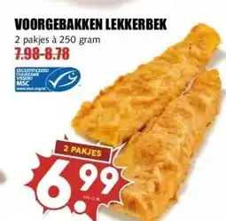 MCD Supermarkt VOORGEBAKKEN LEKKERBEK aanbieding