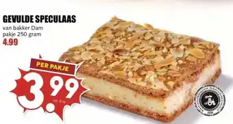 MCD Supermarkt GEVULDE SPECULAAS aanbieding