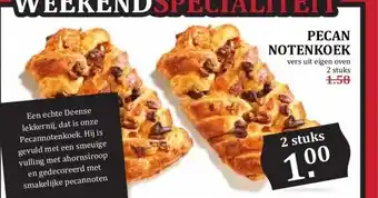 MCD Supermarkt PECAN NOTENKOEK aanbieding