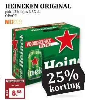 MCD Supermarkt HEINEKEN ORIGINAL aanbieding