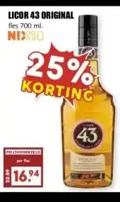 MCD Supermarkt LICOR 43 ORIGINAL aanbieding