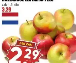 MCD Supermarkt HOLLANDSE ELSTAR APPELS aanbieding