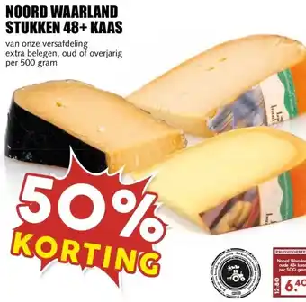 MCD Supermarkt NOORD WAARLAND STUKKEN 48+ KAAS aanbieding