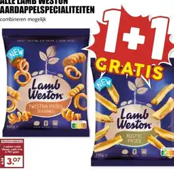 MCD Supermarkt ALLE LAMB WESTON AARDAPPELSPECIALITEITEN aanbieding