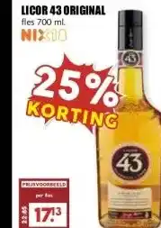 MCD Supermarkt LICOR 43 ORIGINAL aanbieding