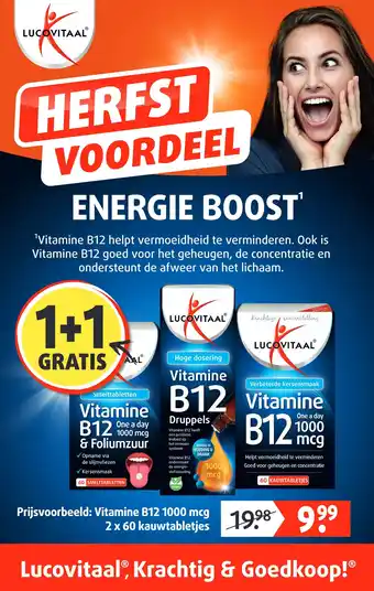 Lucovitaal Vitamine B12 aanbieding
