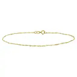 Lucardi 9 Karaat armband gourmet twist aanbieding