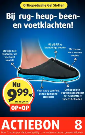 Lucovitaal Orthopedische Gel Sloffen aanbieding