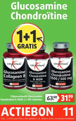Lucovitaal Glucosamine Chondroïtine aanbieding