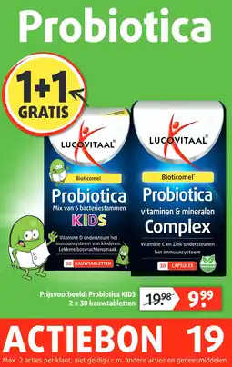 Lucovitaal Probiotica aanbieding