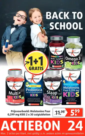 Lucovitaal BACK TO SCHOOL aanbieding