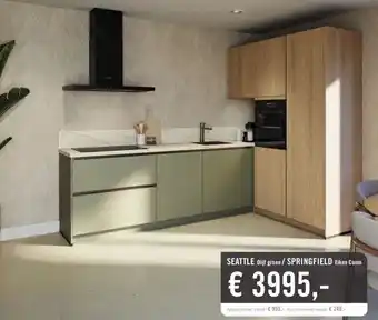 Keukendepot SEATTLE /SPRINGFIELD aanbieding