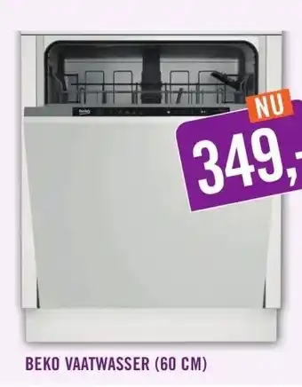 Keukendepot BEKO VAATWASSER aanbieding