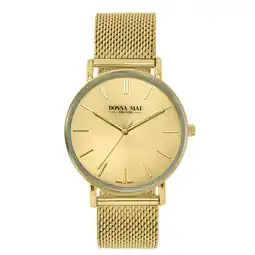 Lucardi Donna Mae Dames Horloge Goudkleurig aanbieding