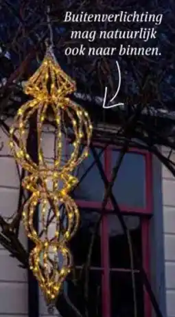 Intratuin Verlichte kroonluchter aanbieding